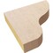 Ekena Millwork 2"W x 10"D x 10"H Thin Greensboro Rough Cedar Woodgrain TimberThane Corbel, Primed Tan CORUR02X10X10GRNRCPR - alternate 4